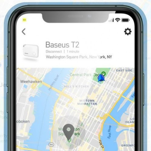 Baseus Home Intelligent T2 keychain mini wireless key and other object finder white (ZLFDQT2-02) DA676281-016