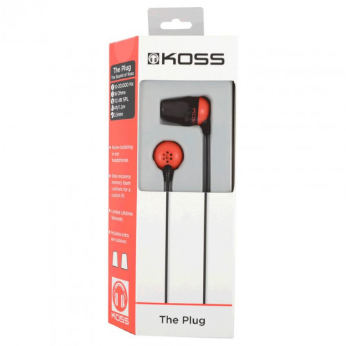 Koss The Plug Colors rouge 426113-02