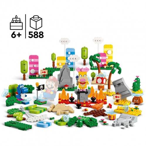 LEGO Super Mario 71418 Set la Boîte à outils créative 793690-06