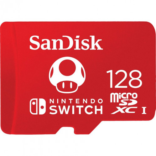 SanDisk MicroSDXC UHS-I 128GB Nintendo Switch 721933-03