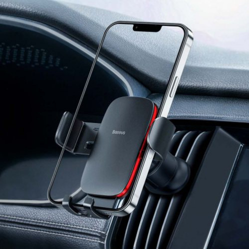 Baseus Car Mount Metal Age II Gravity on the vertical and horizontal ventilation grill Black (SUJS000001) DA608103-015