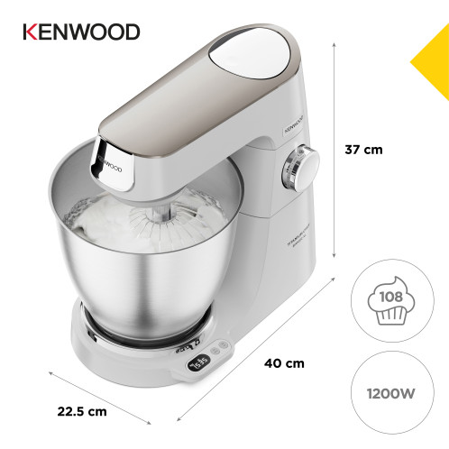 Kenwood KVL65.001WH Titanium Chef Baker XL 684035-011