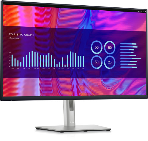 DELL P3223DE 32 pouces IPS QHD USB-C Display Black (2560x1440)HA/TI/SW/DP/HDMI/USB-C/USB Hub XE2365763N1405-08
