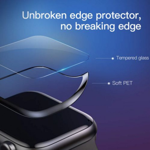 Baseus iWatch 0.23 mm curved-screen T-Glass screen crack-resistant edges 42 mm Black (SGAPWA4-D01) DA217550-012
