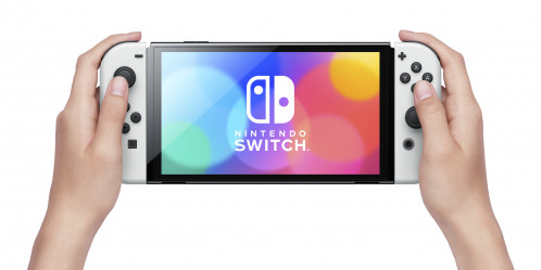 Nintendo Switch (modèle OLED) blanc 662475-023