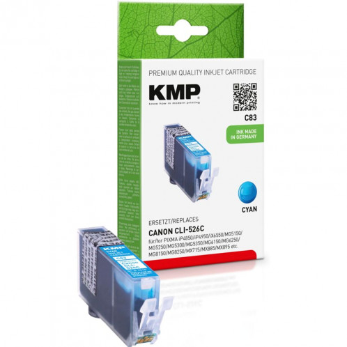 KMP C83 cyan compatible avec Canon CLI-526 C 538188-03