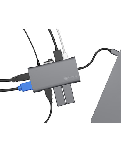 ICY BOX IB-DK4040-CPD Dockingstation Notebook 505150-09