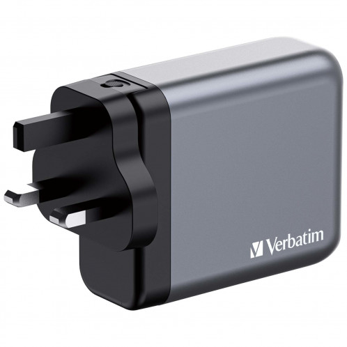 Verbatim GNC-140 GaN Charg. 140W 3xUSB-C PD, 1xUSB-A QC 3.0 32203 871803-010