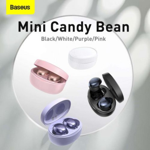 Baseus Earphone Bluetooth Bowie E2 BT 5.2, TWS AV Synchronization, Low Latency, IP55, Black (NGTW090001) DA2161249-023