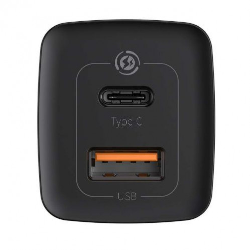 Baseus Travel Charger GaN2 Lite Quick Charger C+U QC 3.0 PD 3.0 65W EU Black (CCGAN2L-B01) DA1879653-013