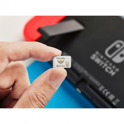 SanDisk MicroSDXC UHS-I 64GB Nintendo Switch 722395-04
