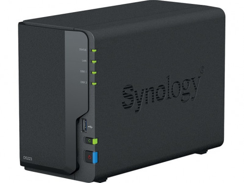 DS223 8To Synology Serveur NAS avec disques durs 2x4To NASSYN0625N-04