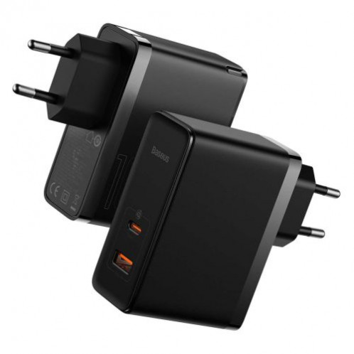 Baseus Travel Charger GaN5 Pro Quick wall charger C+U, PD3.0, QC4.0 +, AFC, 100W EU Black (CCGP090201) DA3226607-024