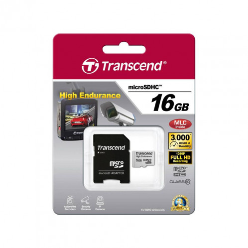 Transcend microSDHC 16GB Class 10 MLC High Endurance 173861-02