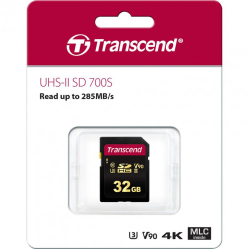 Transcend SDHC 700S 32GB Class 10 UHS-II U3 V90 397665-02