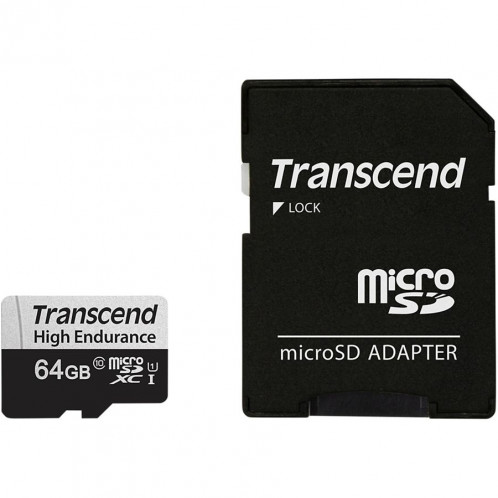 Transcend microSDXC 350V 64GB Class 10 UHS-I U1 441646-03