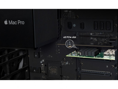 Carte réseau PCIe 2 x SFP28 25 Gigabit Ethernet pour Mac Pro/PC Sonnet Twin25G ADPSON0062-04