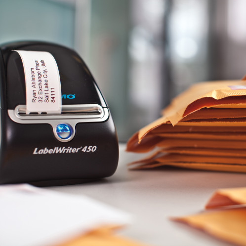 Dymo Etiquettes adresse 28 x 89 mm blanc 12x 130 pces 465859-011