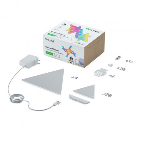 Nanoleaf Shapes Starter Kit Triangles & Mini (32 Panels) 771563-06