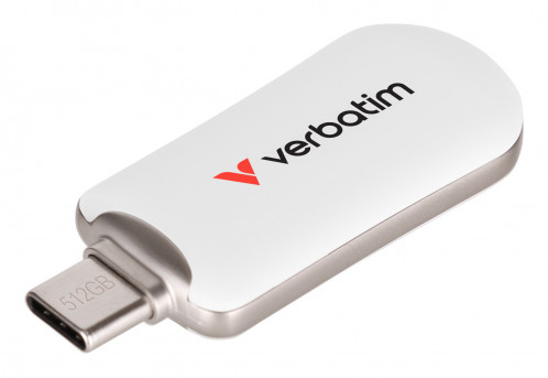 Verbatim Plectra blanc 512GB USB-C Flash Drive 30231 131653-05