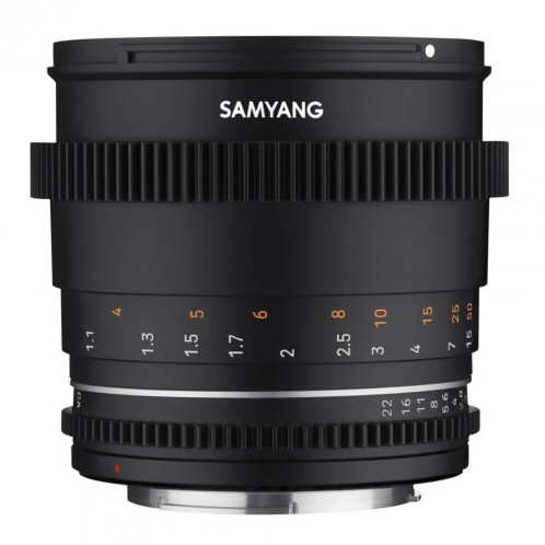 Samyang MF 85mm T1,5 VDSLR MK2 Canon EF 585622-06