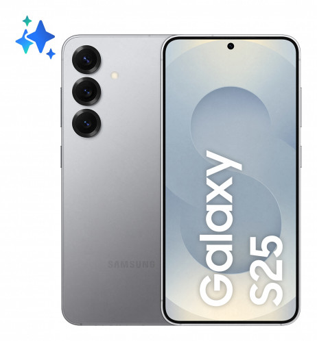 Samsung S931 Galaxy S25 5G (6.2", 128 Go, 12 Go RAM) Argent S931-12/128_SIL-02