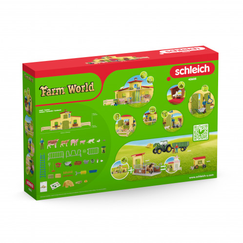 Schleich Vie à la ferme 42605 Ferme éducative & accessoires 792710-013