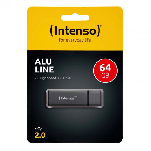 Intenso Alu Line anthracite 64GB USB Stick 2.0 244239-03