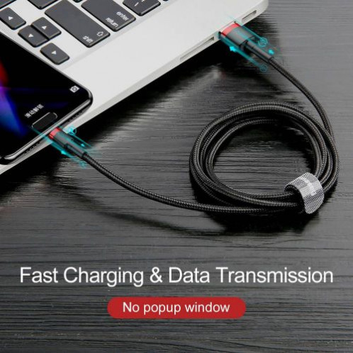 Baseus Type-C Cafule cable 2A, 3m Red/Black (CATKLF-U91) DA32119-017