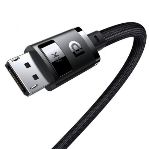 Baseus Video Cable Display Port High Definition Series 8K 60Hz Bi-Directional Cable 5m, Black (B00633706111-04) DA1297856-04