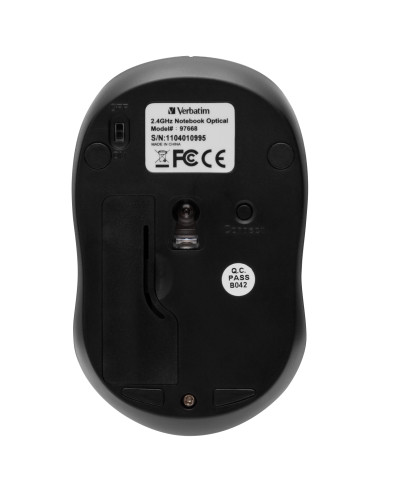 Verbatim Go Nano Wireless souris sans fil, orange 49045 625781-08