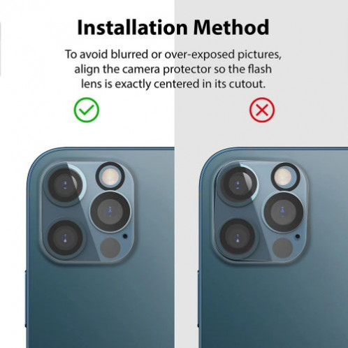Ringke iPhone 12 Pro Max Camera Protector Glass Transparent DI367474-013
