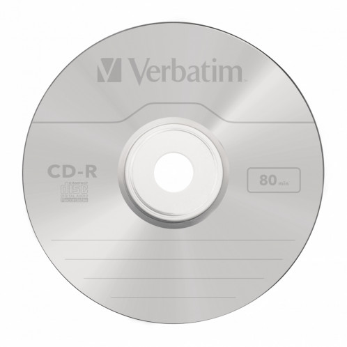 1x10 Verbatim CD-R 80 / 700MB Audio Color Live it Jewel Case 713977-00