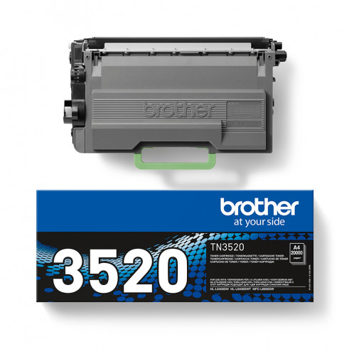 Brother TN-3520 recharge noir 500320-04