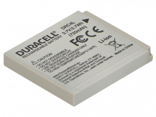 Duracell Li-Ion 720 mAh pour Canon NB-4L 292084-06