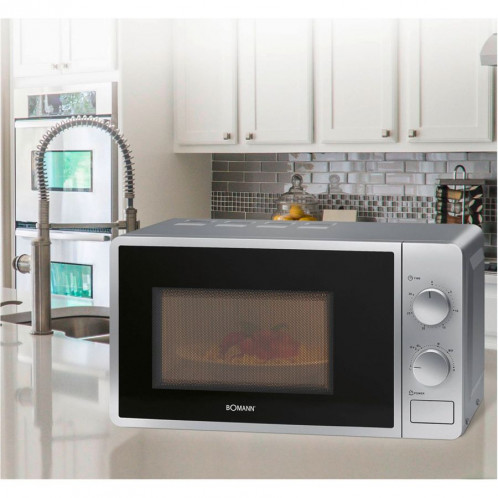 Bomann MW 6014 CB argent 455793-02