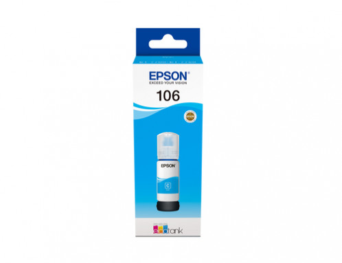 Epson EcoTank cyan T 106 70 ml T 00R2 329730-04