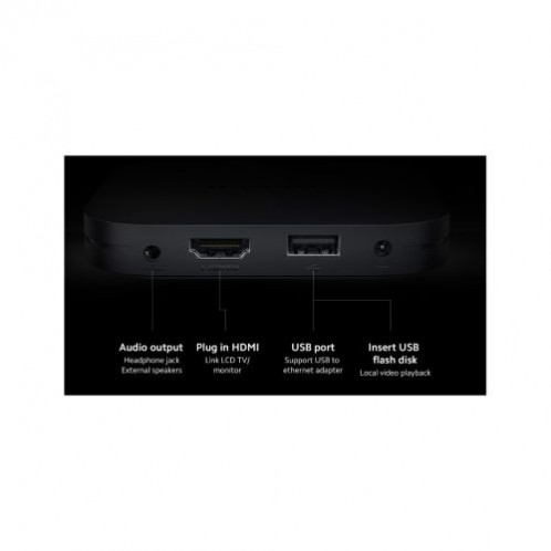 Xiaomi Mi TV Box S (2nd Gen) 4K Black EU PFJ4151EU DI3880611-02