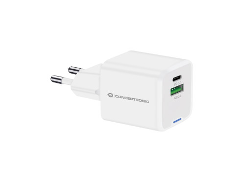 Conceptronic ALTHEA15W Chargeur 2-Port 20W GaN USB PD 165736-03