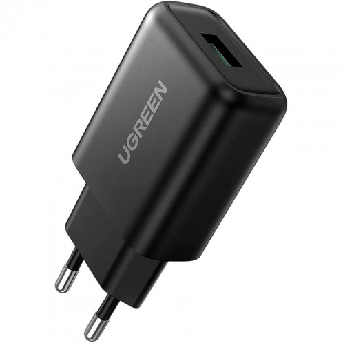 UGREEN USB-A QC 3.0 18W Wall Charger-EU Black 752726-02