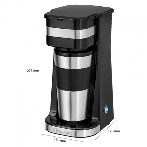 Clatronic KA 3733 Coffee to go T Machine à café 1 tasse 771276-06