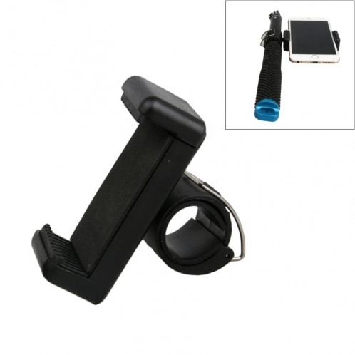 Support de clip de téléphone portable pour GoPro & SJCAM & Xiaoyi Handheld Monopied Selfie, petit diamètre de port de clip: 2cm-2.3cm SS05114-06