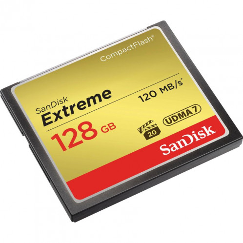 SanDisk Extreme CF 128GB 120MB/s UDMA7 SDCFXSB-128G-G46 723676-03