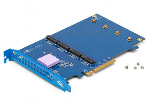 OWC Accelsior 4M2 Carte PCIe 3.0 pour 4 SSD M.2 NVMe PCIe ADPOWC0019-04
