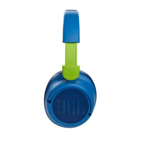 JBL JR460NC Bluetooth Wireless On-Ear Headphones for Kids with Noise Cancellation, Blue EU DB4100121-08