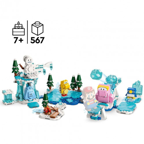 LEGO Super Mario 71417 Aventure dans neige de Morsinet 793641-06