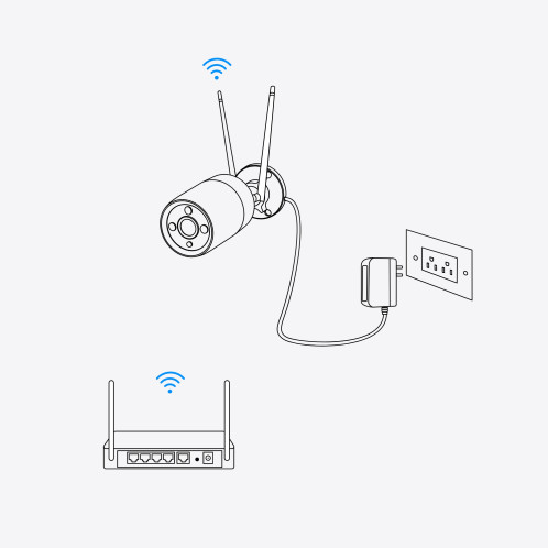 Reolink W430 Caméra de surveillance 4K Wi-Fi 6 161473-05