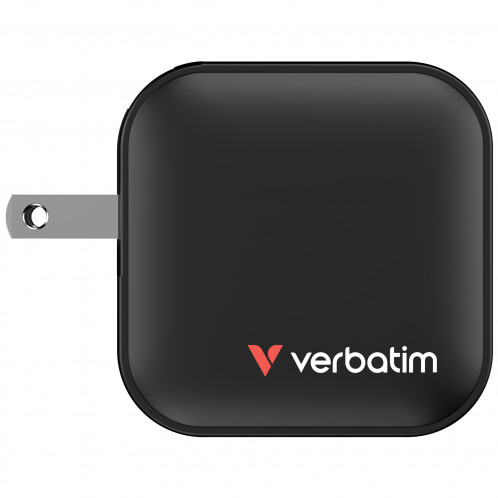 Verbatim Mini GaN Chargeur 70W 2xUSB-C PD, 1xUSB-A QC 3.0 32229 125934-09