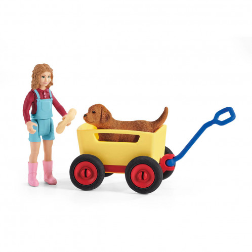 Schleich Vie à la ferme 42543 Excursion en chariot 607301-014