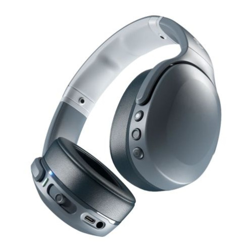 Skullcandy Crusher EVO Bluetooth Wireless Over-ear Headphones, BT 5.0, Gray EU (S6EVW-N744) DK10500833-03